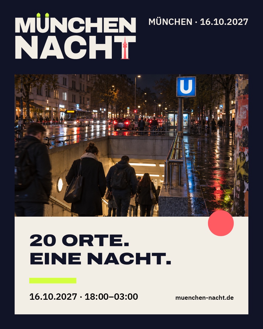 Instagram-Beitrag: 20 Orte. Eine Nacht.