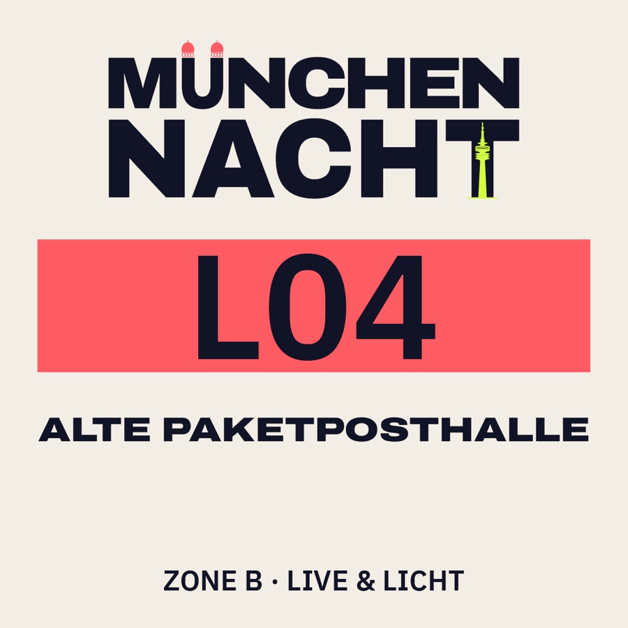 Standortschild L04 von MÜNCHEN NACHT